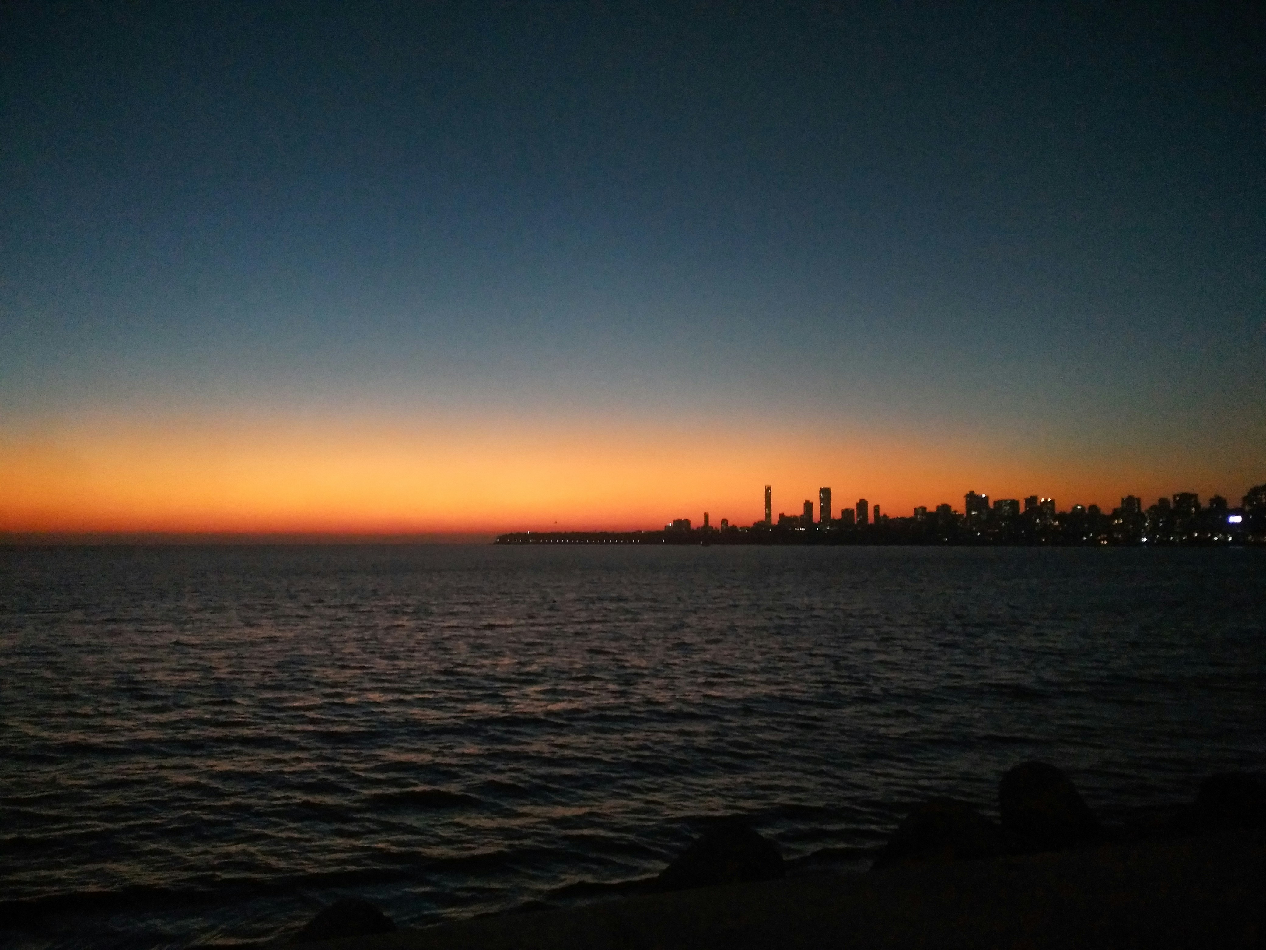 Sunset from Marine Drive