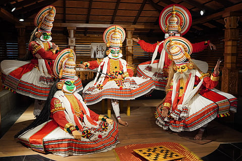 Kathakali performers