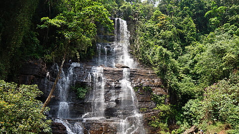 A view of Jhari Falls