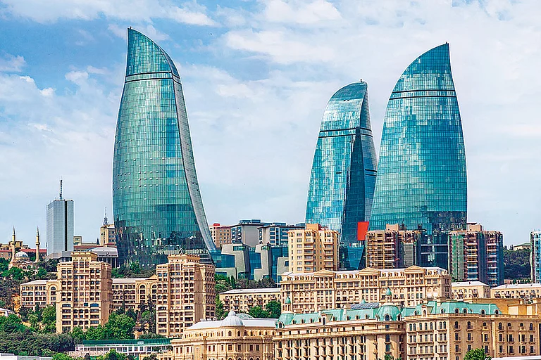 Flame Towers in Baku, Azerbaijan - Photo: Shutterstock