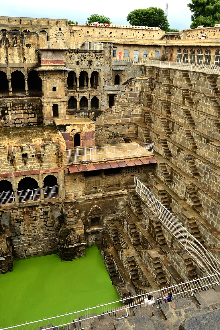 Famous Chand Baori in Abhaneri, Rajasthan - Shutterstock