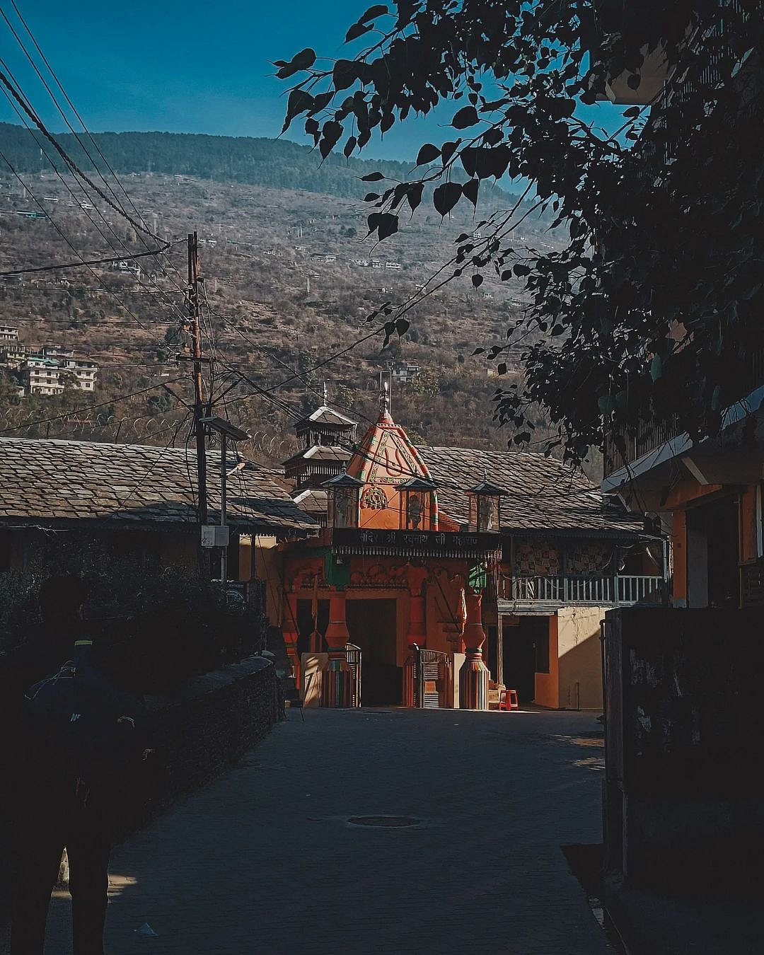 A view of the Raghunath Temple, Kullu