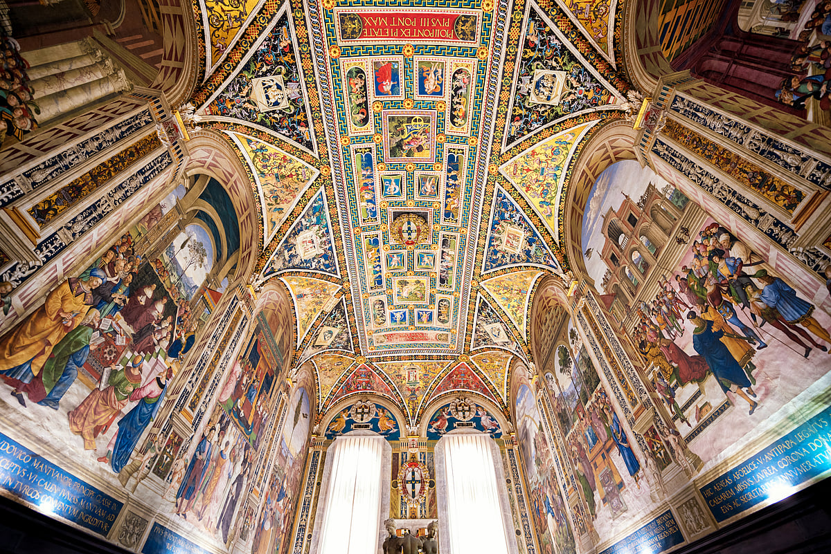 Inside Siena Cathedral