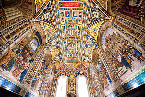 Inside Siena Cathedral