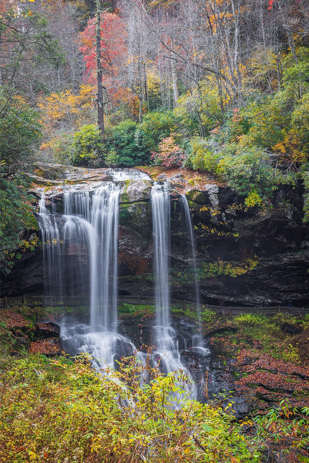 Dry Falls at the Great Smoky Mountains National Park