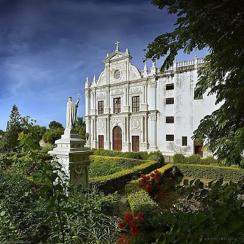 A view of Diu's St. Paul’s Church