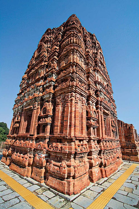 The 7th century Laxman Temple at Sirpur,  Chhattisgarh