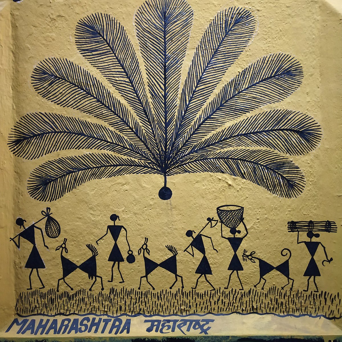 A glimpse at Warli Art from Maharashtra