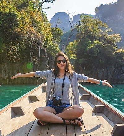 The backwaters of Kerala