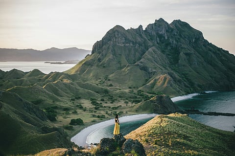 Padar Island in Indonesia