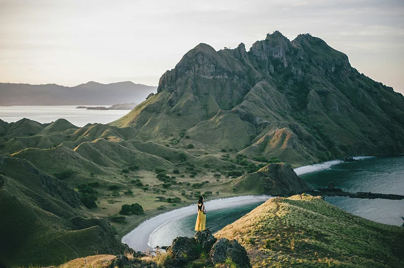 Padar Island in Indonesia
