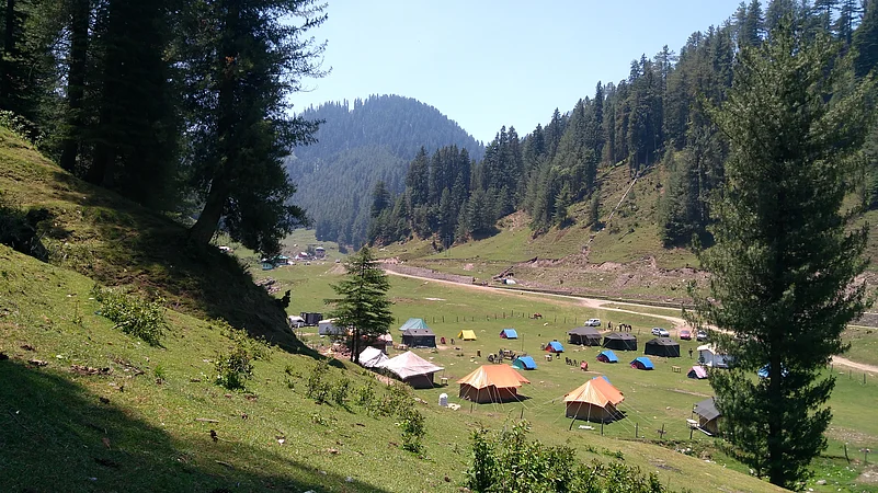 The Jai Valley campsite