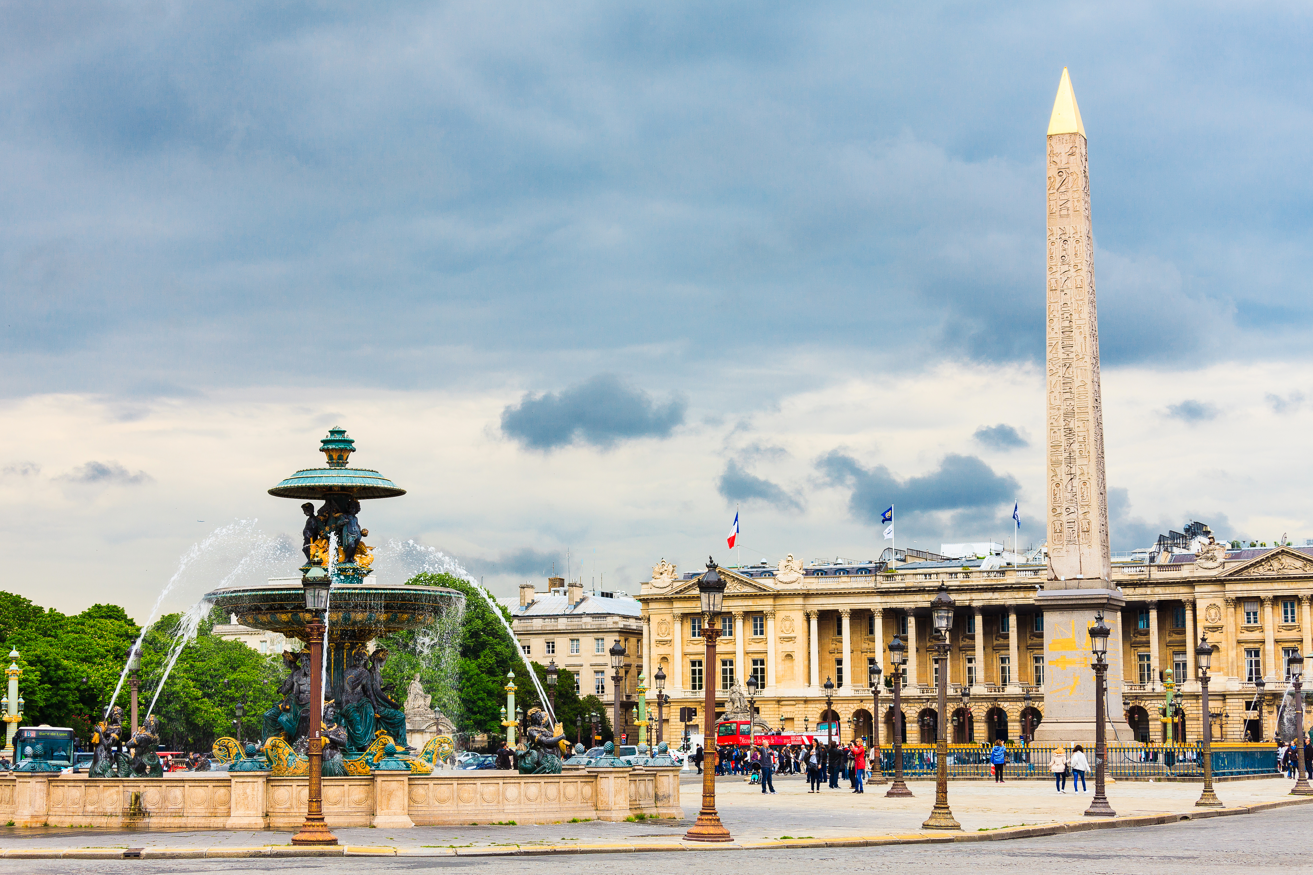 The Place de la Concorde in Paris