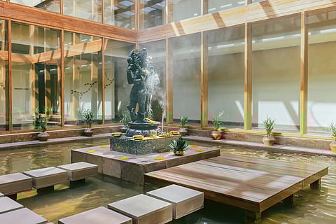 The yoga programme at Six Senses Vana includes private sessions, guided meditation, and breathwork