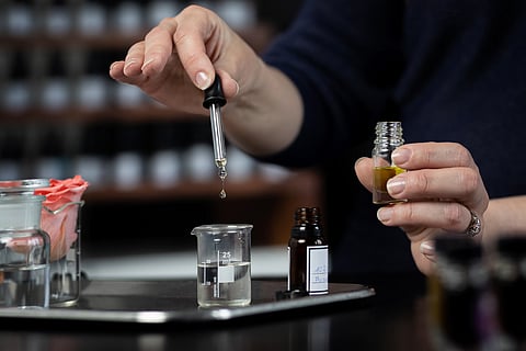 A perfume making workshop will take you through the steps required to make your very own signature scent