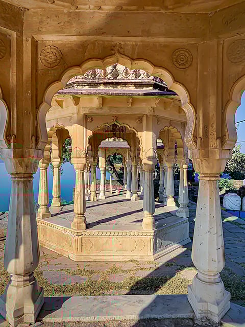 Beautiful view of the temple at Tonk Malpura