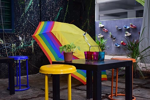 Interior of People’s Choice Café