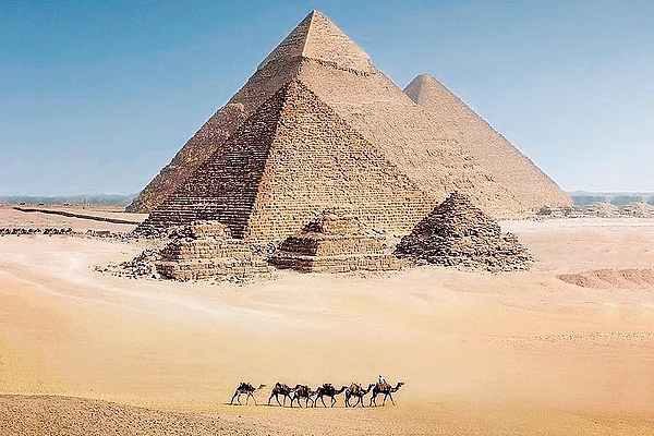 Photos: Shutterstock : The Great Pyramid of Giza is the largest Egyptian pyramid