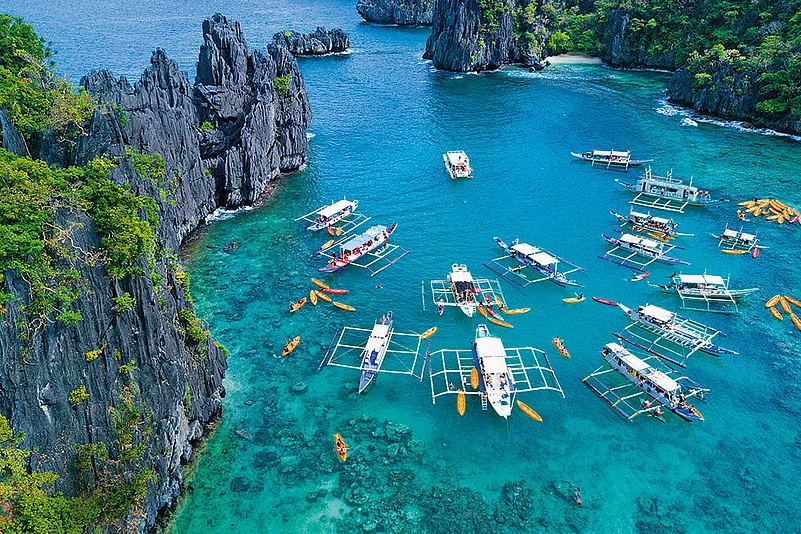 The Big Lagoon in El Nido, Philippines