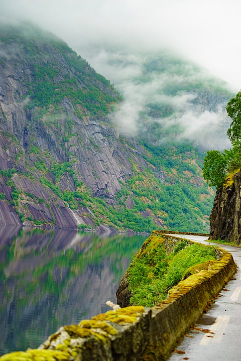 The scenic Hardangerfjord Route