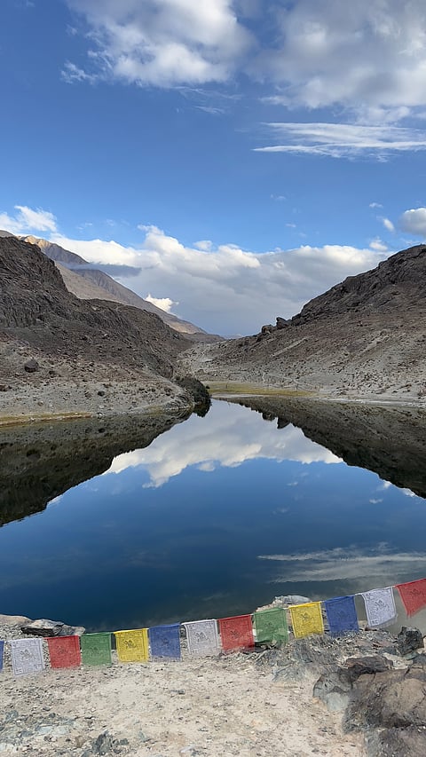 Beautiful scenery at Yarab Tso valley