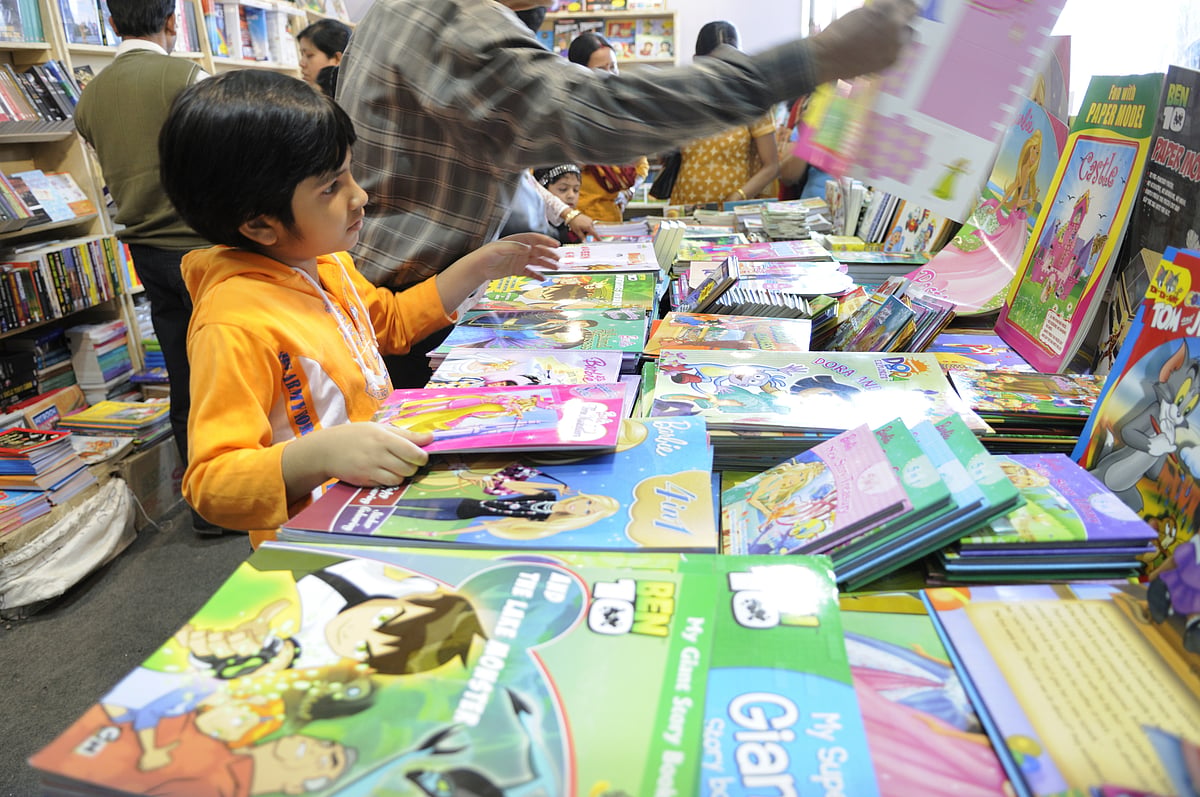 Childrens books are priced at INR 99 in the clearance sale