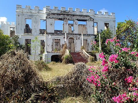 The ruins of Sam Lord's Castle