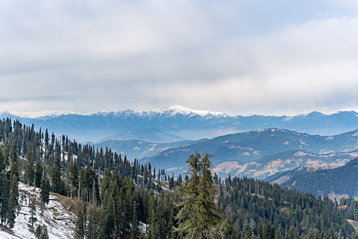 The Padri Pass as seen from Gurdanda