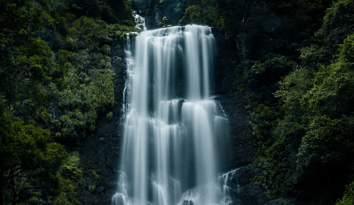 A view of Hebbe Falls