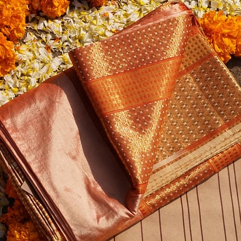 A Maheshwari saree from the Rehwa Society
