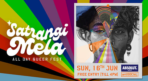 The “Satrangi Mela” is a flea market run by members of the LBGTQIA+ community