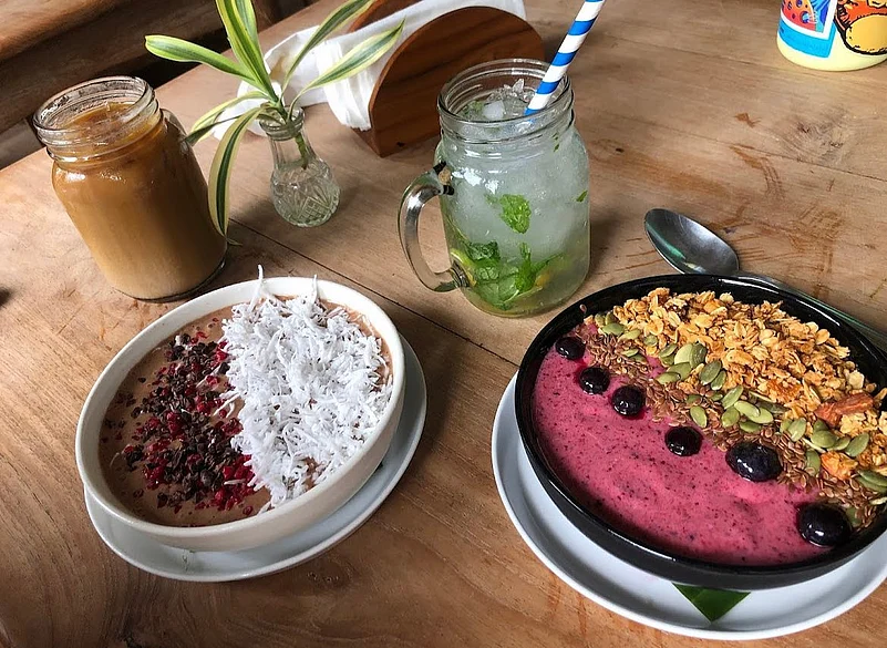 A meal at The Banyan Tree