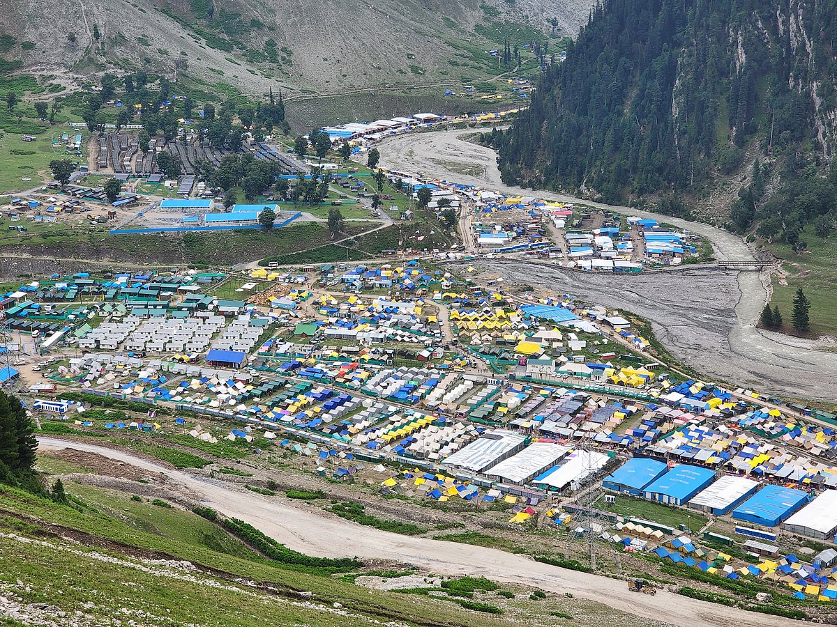 The base camp at Baltal
