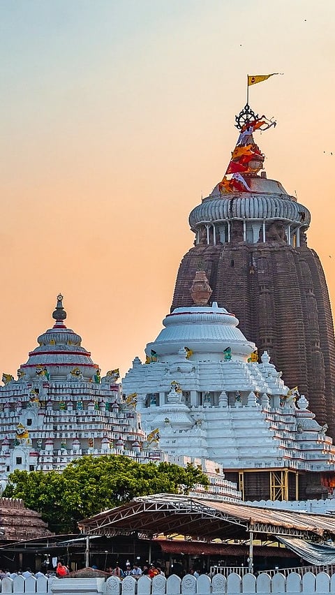 A view of the Jagannatha Temple