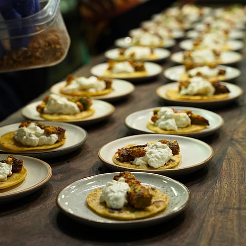 Food served at Charoli Foods