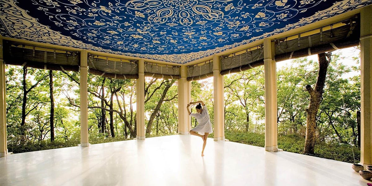 Ananda offers premier holistic wellness facilities amidst nature’s tranquility