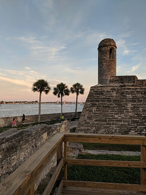 The Castillo de San Marcos in Saint Augustine