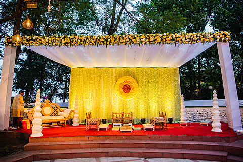 A Greenmyna-organised wedding venue