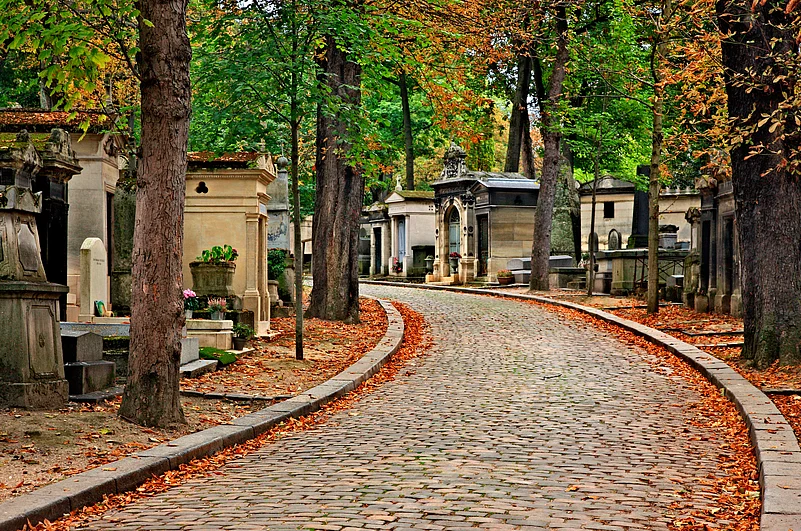 The Père Lachaise Cemetery