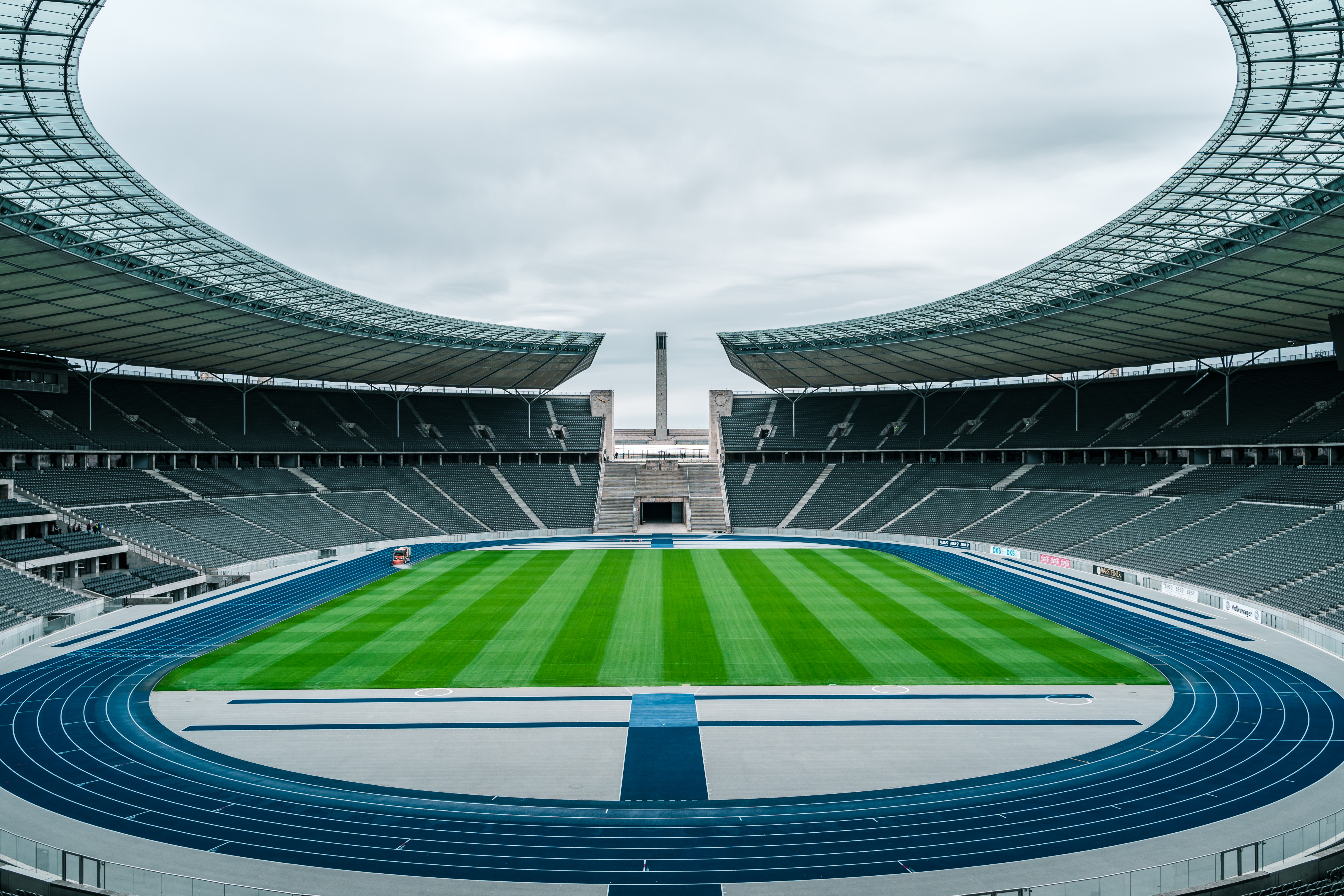 The Olympiastadion in Berlin