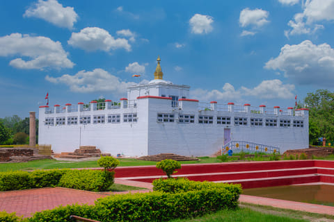 Maya Devi Temple in Lumbini, Nepal