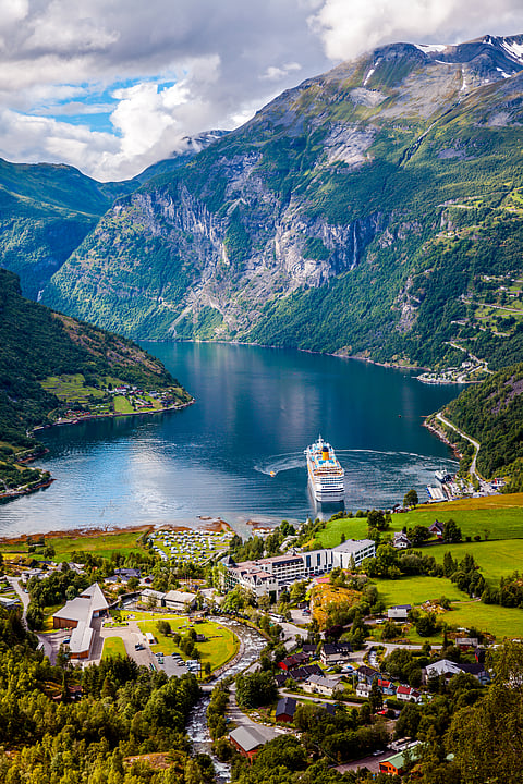 The UNESCO-listed Geirangerfjord