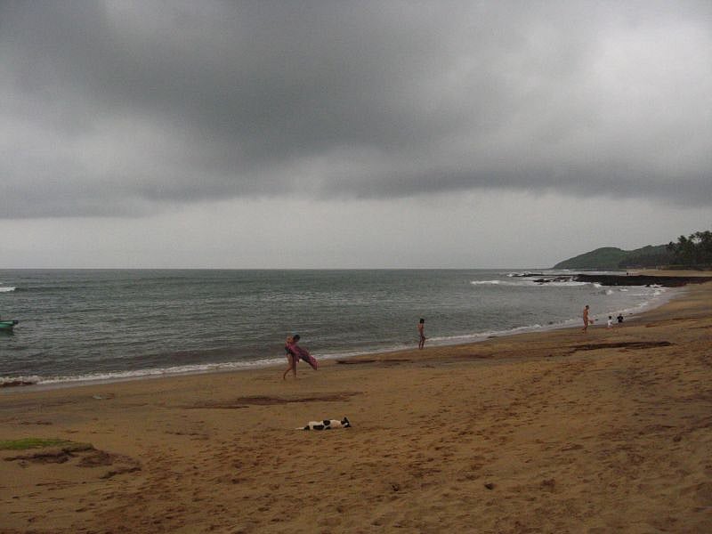 Piyali Sen/Flickr  : Monsoon clouds over Anjuna beach in Goa