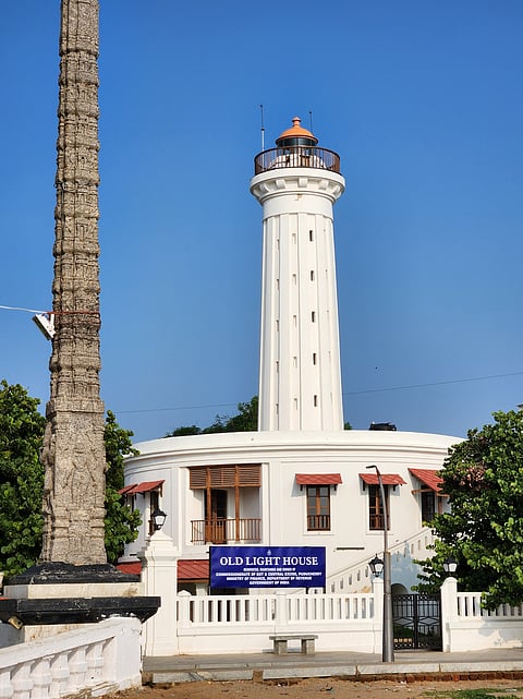 The old Lighthouse in White Town