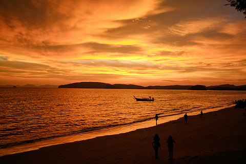 Sunset in Krabi