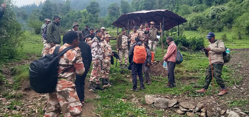 Visuals of the rescue operation