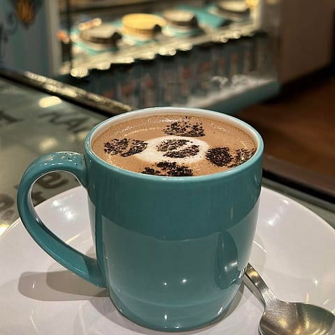The hot chocolate here is a must-try
