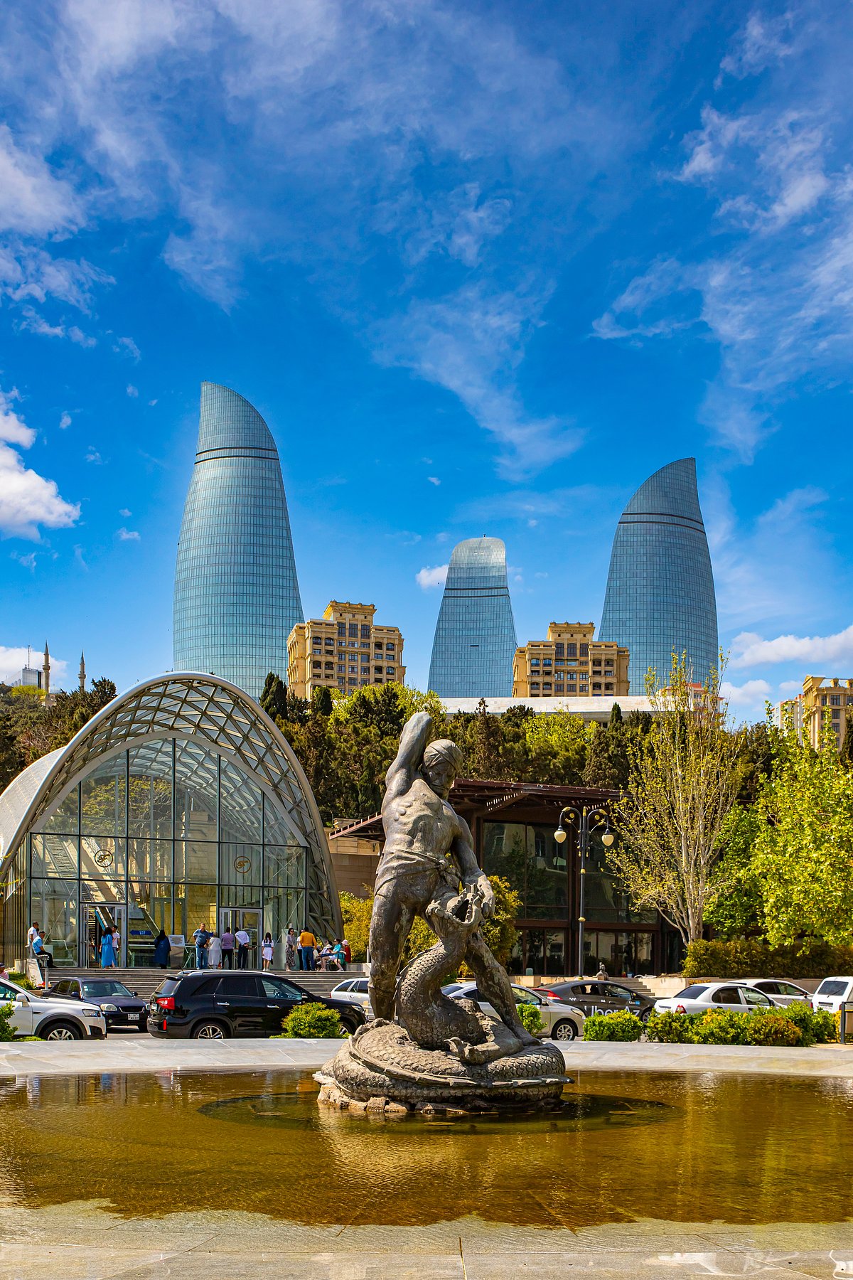 Shutterstock : The beautiful architectural capital of Azerbaijan
