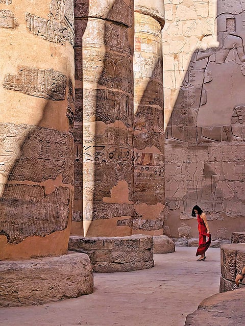 The Great Hypostyle Hall in Karnak Temple
