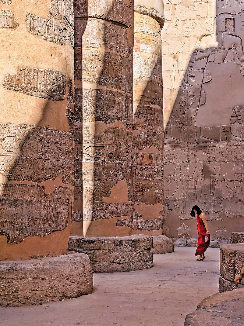 The Great Hypostyle Hall in Karnak Temple
